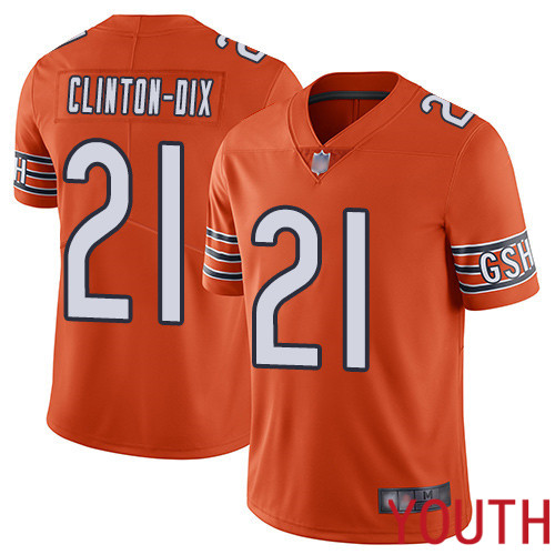Chicago Bears Limited Orange Youth Ha Ha Clinton-Dix Alternate Jersey NFL Football 21 Vapor Untouchable